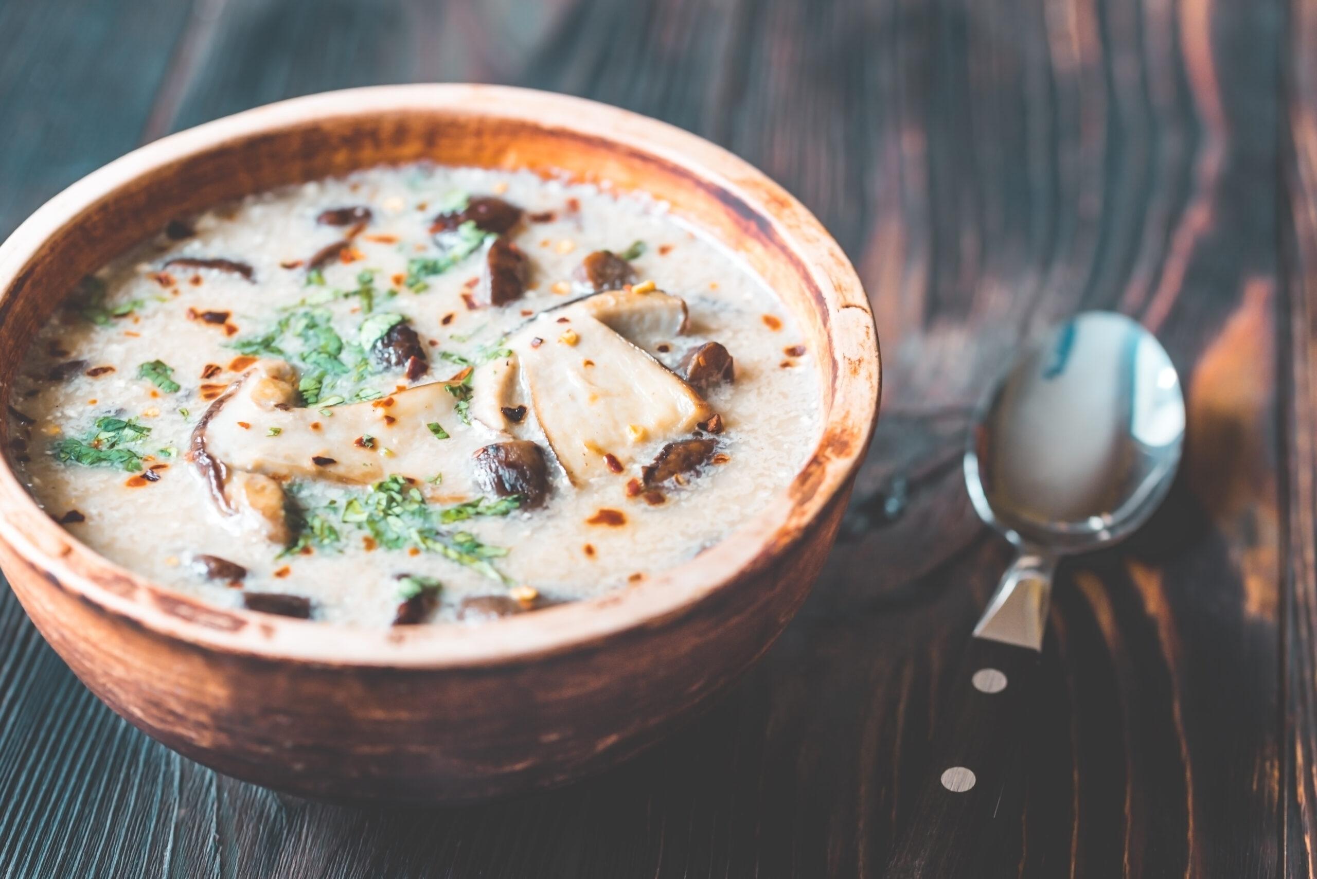 Creamy Mushroom Soup Recipe - The Private Guy